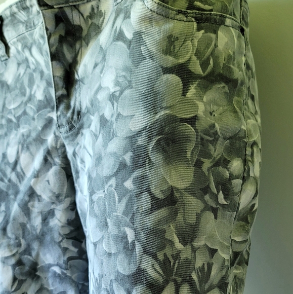 Michael Kors Wildflower Skinny Jeans Size 10 - Picture 6 of 12